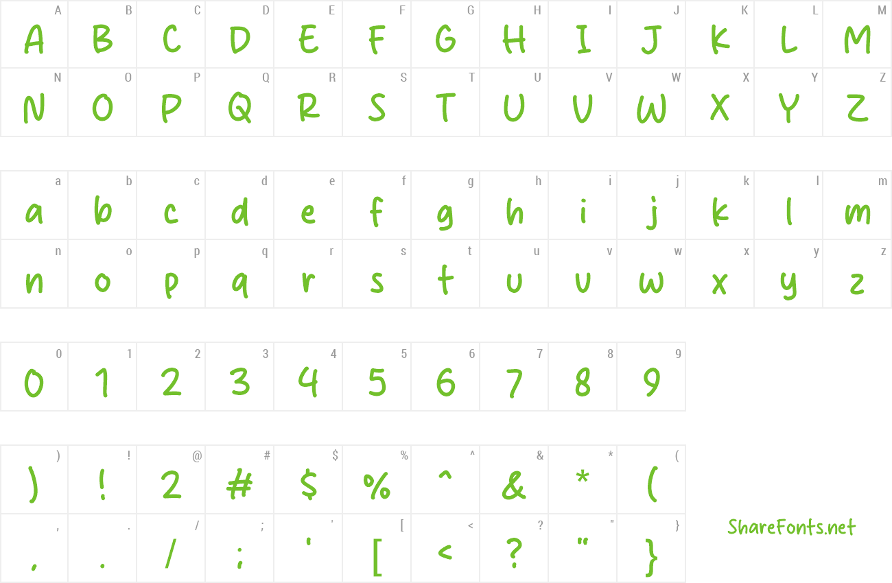 Font Sweet Biscuit preview